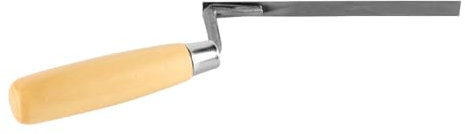 Laroal Cazzuola per fughe, giuntatrice per Mattoni, cazzuola per fughe in Acciaio Inossidabile, utensile per muratura e Cemento per fughe di Malta e Piastrelle, utensile Manuale Fai da Te