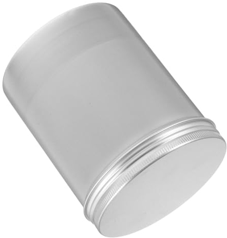 Zerodeko Blechdose Rund 500ml aus Aluminium Luftdicht und Vielseitig Teedose für Losen Tee Matcha Pulver Sowie Kaffee für Küche und Alltag