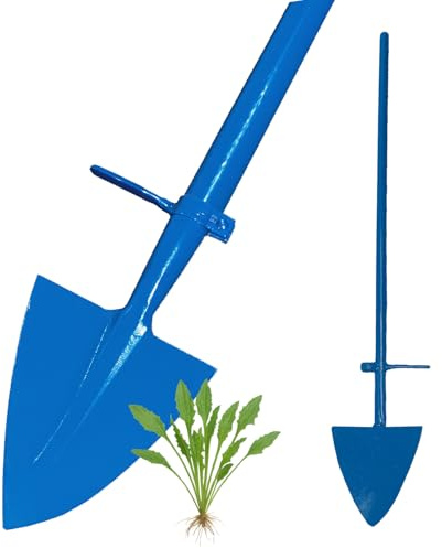 Crisalide® Vanga Roma a Punta in Acciaio Forgiato – Con Manico e Staffa Regolabile, Ideale per Orto e Giardino – Attrezzo da Scavo Robusto per Lavorazione del Terreno