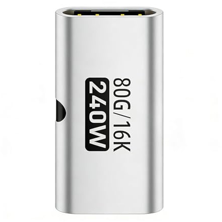 -uttag till adapter – 240 W strömanslutningskoppling | höghastighets-dataöverföringsadapter, förhindrar störningar, kompakt kopplare för bärbara stationära konferenser, ris