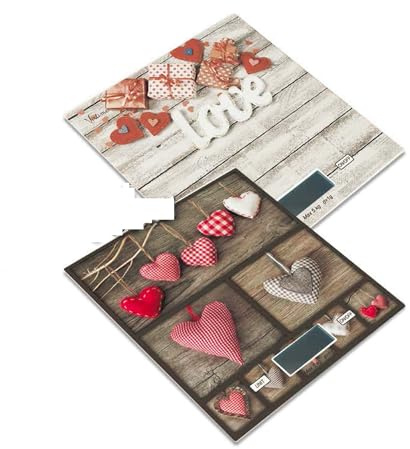Bilancia da cucina digitale in vetro temperato shabby 2 Decori