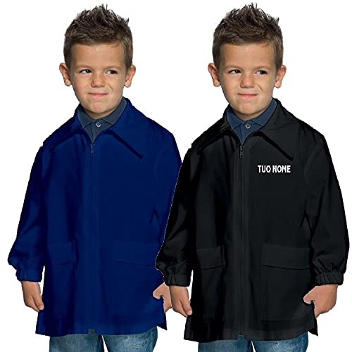 BrolloGroup Grembiule Scuola Blusa Pollicino Personalizzabile con Nome Ricamato PS 40509