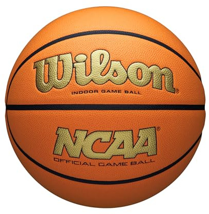 WILSON NCAA Evo NXT Offizieller Indoor-Basketball, Größen 6 und 7