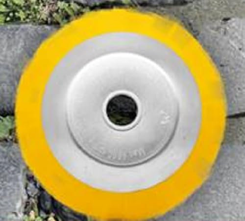 ISE Tête de brosse en nylon pour débroussailleuse avec trou central de 20 mm