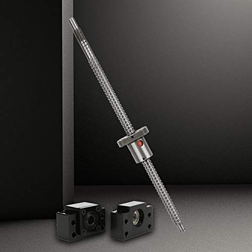 Hyuduo Kit Bulloni a Sfera Rotolante Dado per Vite a Ricircolo di Sfere in Acciaio Ad Alta Precisione con Dado di Acciamento della Sede del Dado Diametro 9 Mm per Vite a Ricircolo di Sfere di