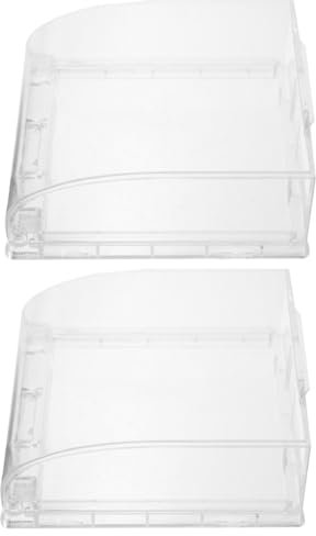 DOITOOL 2St Türklingelabdeckung Klingelschild Öffnung Profi Schrauben der Türklingel Hund Abdeckung für die Türklingel zu Hause Klingelabdeckung für den Außenbereich Plastik Transparent