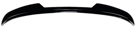 HRQCTIM Für F&ord Für Fiesta ST Line MK6 MK6.5 2008-2017 Heckflügel Fester Windspoiler Heckflügel Modifizierte Dekoration Glänzend Schwarz Heckspoiler(Gloss Black)