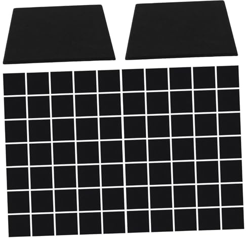 ABOOFAN 72pièces Panneaux Muraux Antibruit Autocollants pour Absorption Acoustique Réduisant le Bruit Bureaux Salles de Réunion et Studios Enregistrement