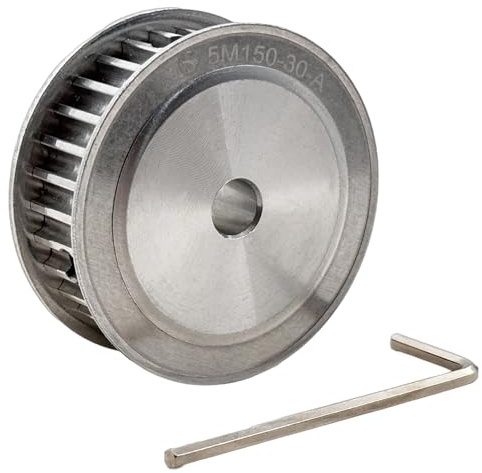 HTD 5M Timing Belt Pulley 30 Teeth 8mm Bore for 15mm Width Belt,5mm Pitch Aluminum 30T Timing Pulleys 30-5m-15-8mm