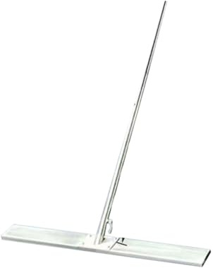 Concrete Trowel,Stainless Steel Trowel,Self-Leveling Cement Tool,150cm Handle,for Laying Concrete Floors and Cement(100x150cm)