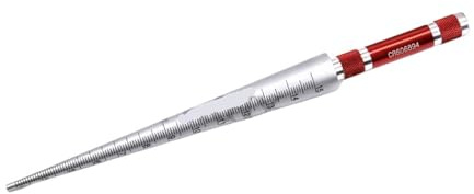 Calibre cónico Galga de espesores cónica 1-6,5 mm y 3-15 for medir el tamaño agujeros diámetro(3-15mm)