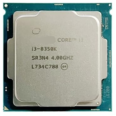 Procesador de CPU Core i3 8350K 4,0 GHz, 4 núcleos y 4 subprocesos LGA 1151