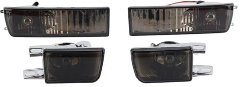 Vdifsvb Fendinebbia Per Golf 3 1992-1997 Paraurti Anteriore Auto Fendinebbia + Indicatore Di Direzione 1HM941778 Luci Antinebbia