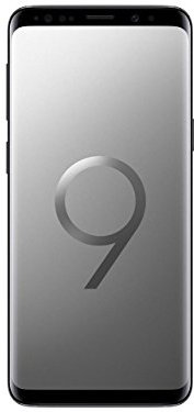 Samsung Galaxy S9 SM-G9600 Dual Sim 5,8 Zoll (14,7 cm), Super AMOLED, 64 GB, 4 GB RAM, werkseitig entsperrt, Titangrau