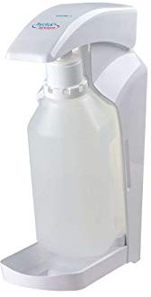 Schülke Hyclick® Spender Desinfektionsmittelspender 1000 ml | Seifen- und Desinfektionsmittelspender mit Auffangschale | mit Click-System