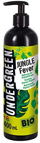 Undergreen by COMPO Jungle Fever, Dünger für alle Grünpflanzen (Zimmerpflanzen oder Balkonpflanzen), Bio-Flüssigdünger, 400 ml, Nicht Zutreffend
