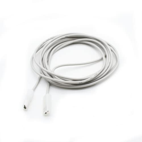 DOJA Industrial | Cable chauffant en silicone 15 W | 1 m | 230V | Resistance chauffante per couveuse | Cordon Chauffage pour Thermostat Terrarium Aquarium Incubateur Oeuf Serre chauffante Poussin