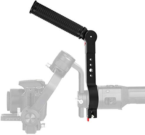 Gimbal Hand Grip, Lanyard Sling Extension Bracket Monitor Flash Mount Handle Extender Compatible for Ronin-S Crane2 Handheld Gimbal Stabilizer(for Ronin-S)
