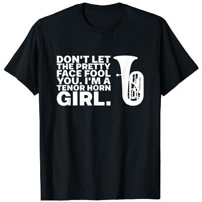 I'm a Tenor Horn Girl für Musiker T-Shirt