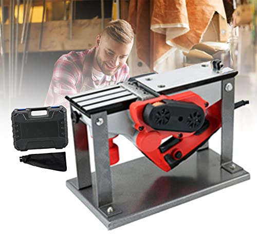 Rabot à polir le bois portable, petit rabot électrique, moteur entièrement en cuivre, roulement puissant et silencieux, haute puissance, travail rapide pour la maison, bricolage pour le travail du