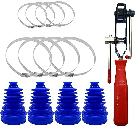 Small Shaft Universal CV Boot Kit,Upgrade Thick Silicone Blue