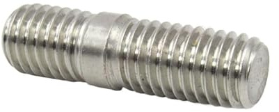 5 pièces M8 Double extrémité tige filetée goujon boulon vis bâton Double tête barre filetée Grade 8.8 acier au carbone/304 acier inoxydable (Color : 304 Stainless Steel, Size : M8x30mm)