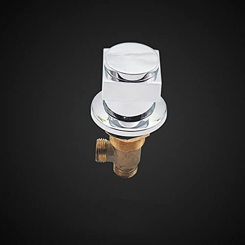 Messing Wasserfall Badewannenarmatur mit Split oder Way Umsteller für Handbrause - Deckmontierter Kaltwasser-Mixer