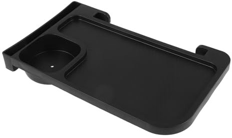 BESPORTBLE Portavasos Portátil para Tumbona y Silla de Jardín Bandeja Lateral de Plástico ABS, Protector para Tazas y Móvil Adecuado para Actividades Deportivas y Patio