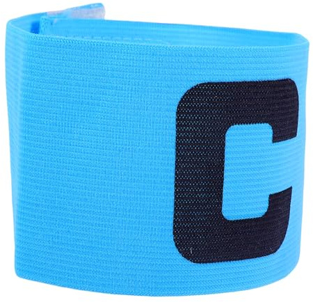 HEMOTON Fußball-armbinde aus Strapazierfähigem Material Verstellbar und Langlebig für Sportkapitäne für Mannschaftssportarten Wie Fußball Basketball und Hockey Leicht und Praktisch