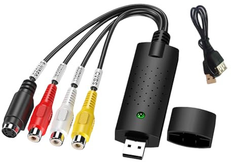 Video scheda di acquisizione del Grabber di USB 2.0 per la conversione di fonti analogiche di digitalizzazione e setsup facile