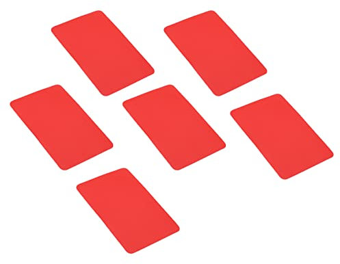 Kit de Réparation Patch de Pavillon Piscine, Accessoire Piscine, Réparation Doublure Piscine, 6 pièces (rouge)