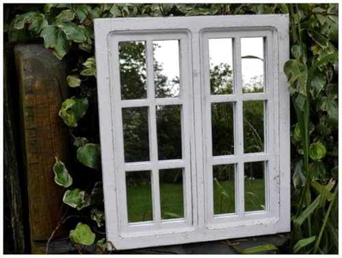 My Square Mile Window Garden Mirror Outdoor for Walls Fences Garden or Indoors 58 x 50 Centimeters