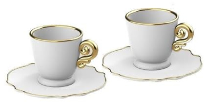 Bialetti Linea Pure Gold (Set 2 Tazzine)