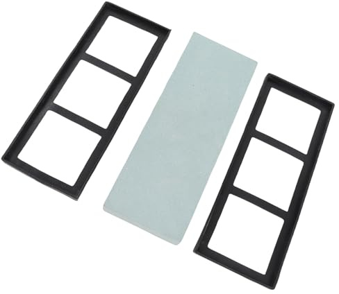 FTVOGUE Piedra de Afilar para Cuchillos, Piedra de Afilar de Carburo de Silicio Verde con Base Antideslizante, Grano 320 para Chefs de Cocina (Grano 320 de carburo de silicio verde)