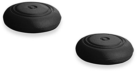 Analog Controller Gamepad Thumb Stick Grips Thumbsticks Joystick Cap Cover for Switch NS Controller (Black)