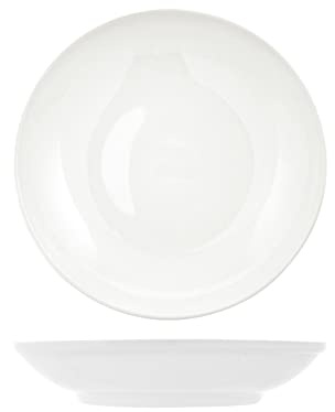 H&H Cous Set mit 6 weißen Keramiktellern