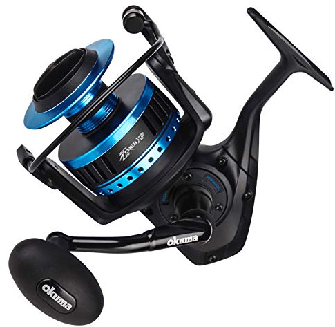 Okuma Azores ZXP 4000H FD - Meeresrolle zum Hochseeangeln, Spinnrolle zum Meeresangeln, Stationärrolle für Meeresfische, Angelrolle