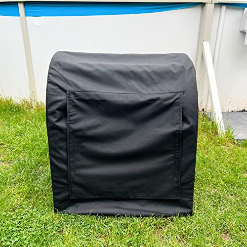 nobellgo Einhausung für Sandfilteranlage, Poolpumpe, Poolfilter, Abdeckung, hochwertig und witterungsbeständig