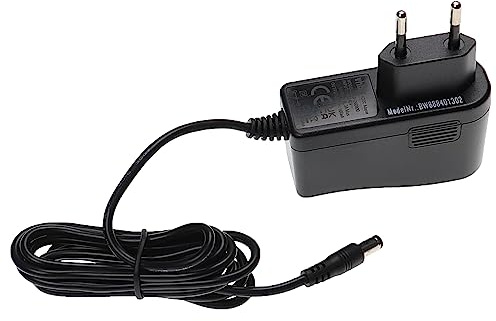 vhbw Netzteil kompatibel mit Dirt Devil Fusion | Libero, Spider, Spider 2.0 Saugroboter - 2 m