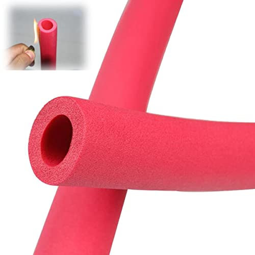 Dudloo ROHRISOLIERUNG 9/15/20/25 mm Isolierstärk Dämmung ROT Rohrdämmung Schaumstoffschlauch Wetterfeste (Size : 48x25mm/2 x1-2m)
