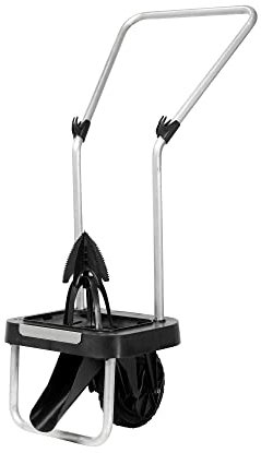 Peacock Salt Optio Salt Spreader 25KG Capacity Hand Push Oscillating De-Icing Gritter - 2 Year Guarantee