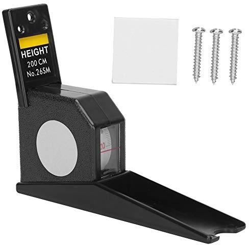 Tbest Stadiometer Height Measure Tool,2M Retractable Measuring Tape Ruler