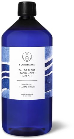 Eau de fleur d'oranger (Neroli) BIO 1L - Fabrication française - Vegan - Florihana
