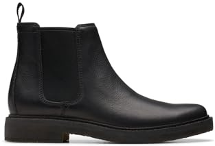 Clarks Clarkdale Easy Mens Black Leather, 9.5