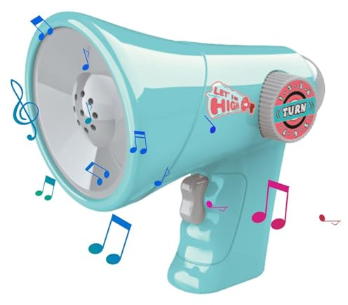 Jouet de déguisement Vocal pour | Mégaphone à Transformation vocale pour,Out mégaphone pour avec Fonction de Changement de Voix, Haut-Parleur Vocal avec 6 Effets sonores différents pour Les