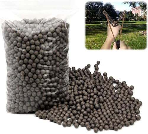 600 Stück Schleuder-schlammkugel Steinschleuder Munition Tonkugeln Biologisch Abbaubar Tonkugeln Schleuder Biologisch Abbaubar Tonkugeln Steinschleuder Profi Jagd Funktioniert mit jeder Schleuder