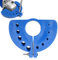 Afilador de Brocas, 12,5x10,5x1,5cm Material ABS Afilador de Brocas Amoladora de Precisión Multiusos con 10 Muescas(Azul)