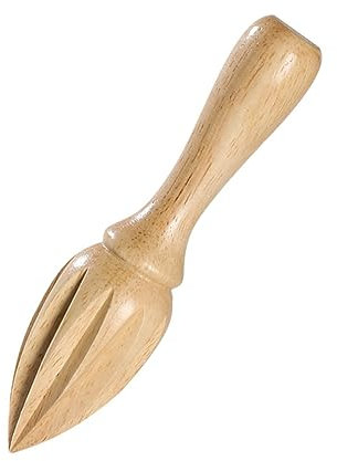Presse-oranges Manuel en Bois 1 Pièce Kaki pour Jus Frais