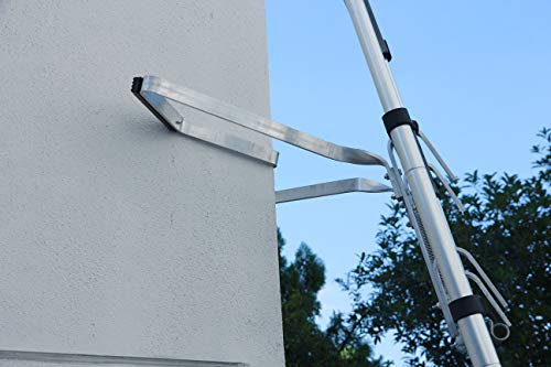 Universal V-Shaped Down Pipe Stand Off Ladder Accessory Prevent Ladder Slipping Enhance Safety