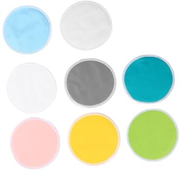 Coussinets D’allaitement Réutilisables 16 Pièces Ultra Absorbants | Tissu Respirant, Lavables, Inserts de Soutien pour L’alimentation, Absorption Rapide du Lait
